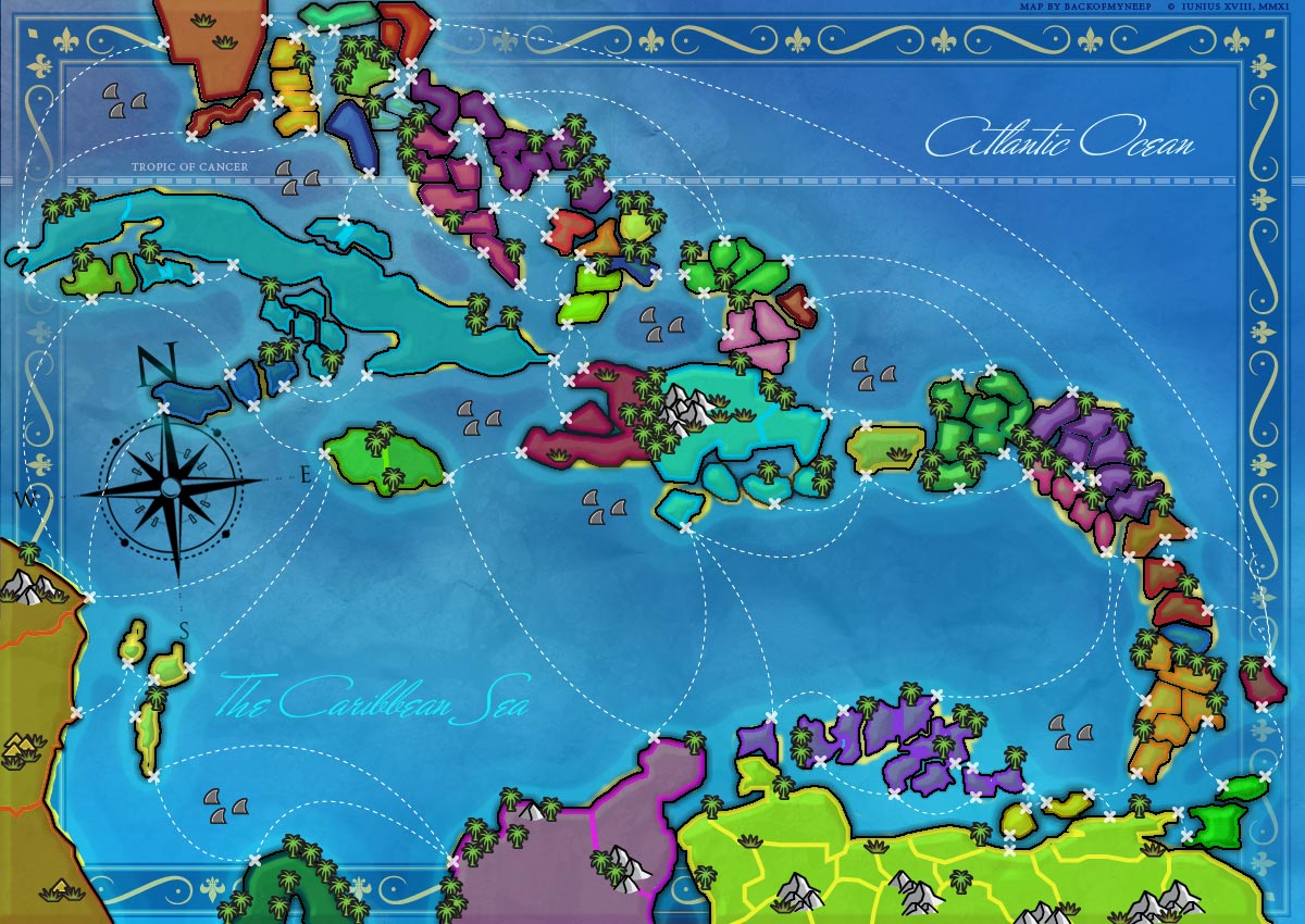 the map